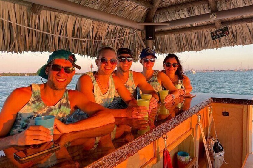 Key West Private Tiki Bar Sunset Cruise