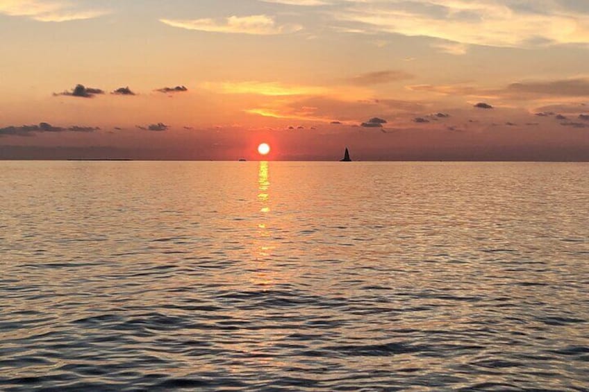 Sunset Tiki Boat Tour in Key West