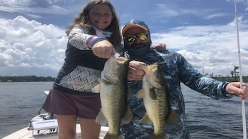 Orlando Lake Butler Bass Fishing