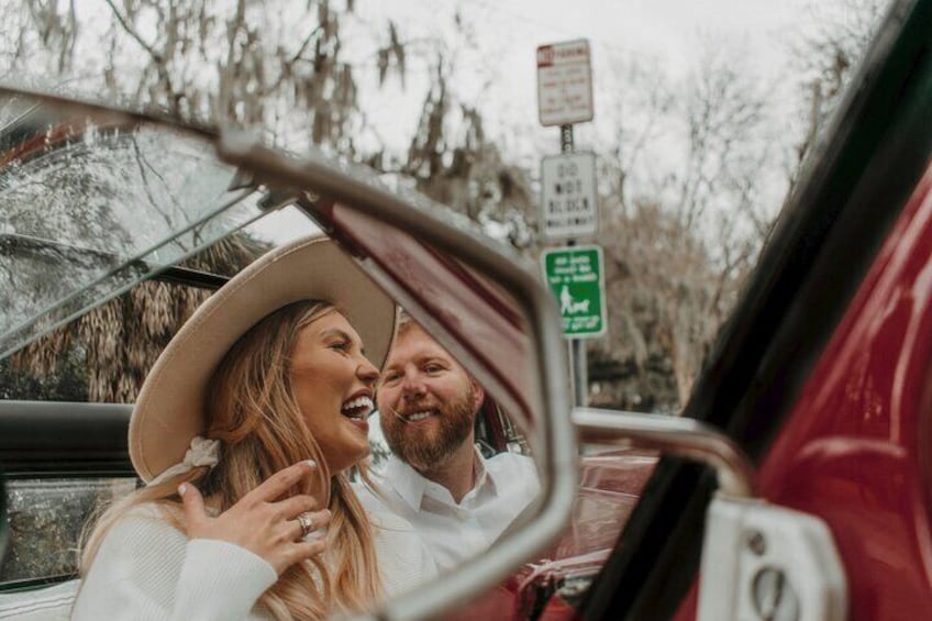 Private Historic Savannah Tour in a Vintage Citroën