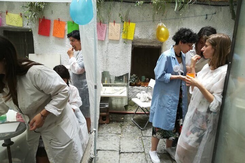 Ceramic Lesson for Small Groups in Vietri sul Mare