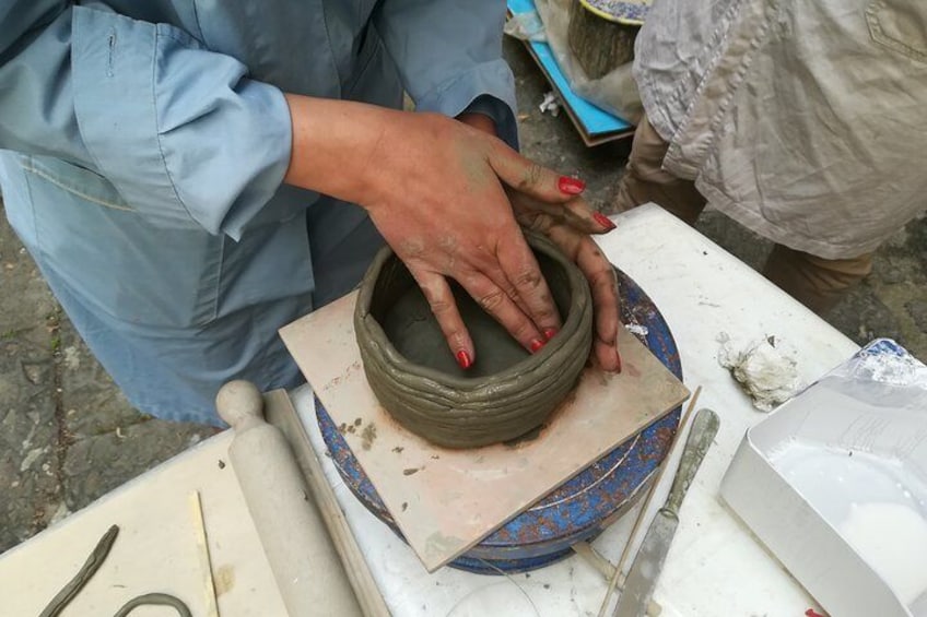 Private Ceramic Workshop in Vietri Sul Mare
