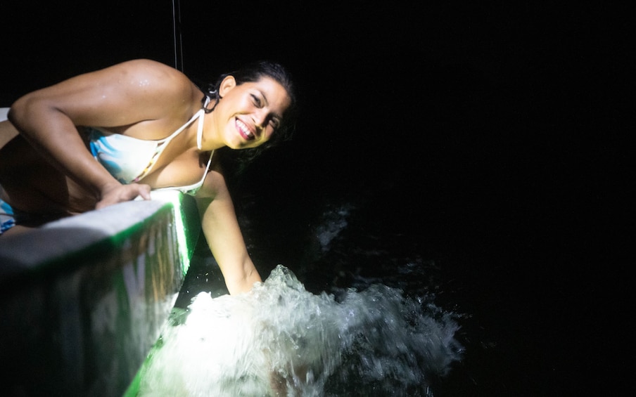 Manialtepec Lagoon Bioluminescence Cruise