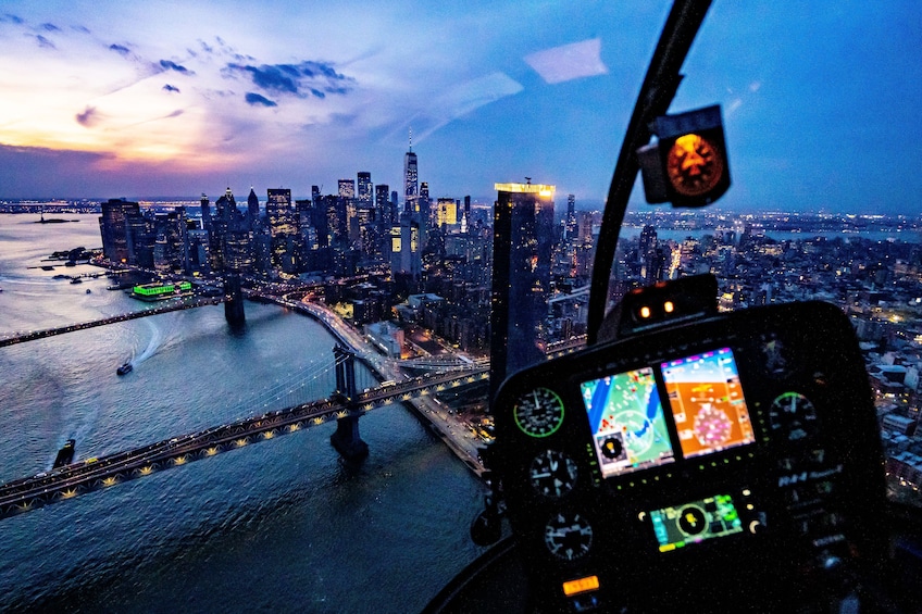 Show item 5 of 8. Couple's Private New York Helicopter Tour from Westchester