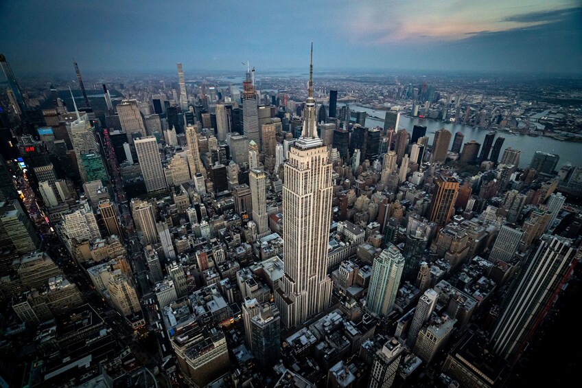 Show item 3 of 8. Couple's Private New York Helicopter Tour from Westchester