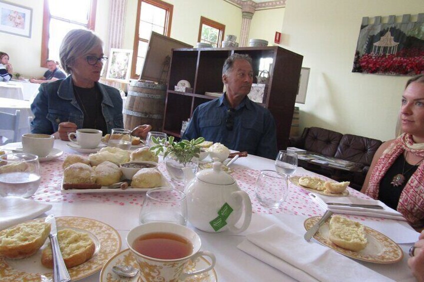 Morning tea to start the day