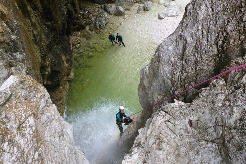 Canyoning in Fratarica Canyon