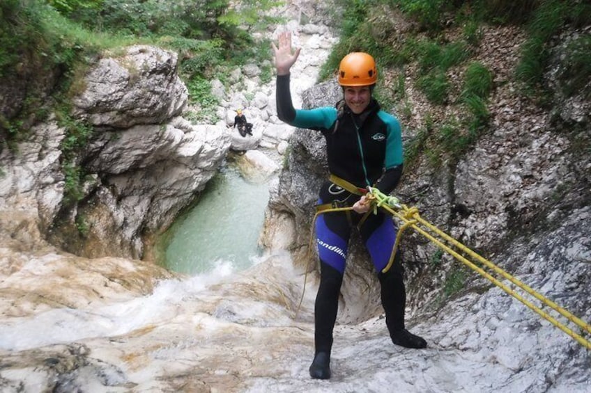 Canyoning in Fratarica Canyon