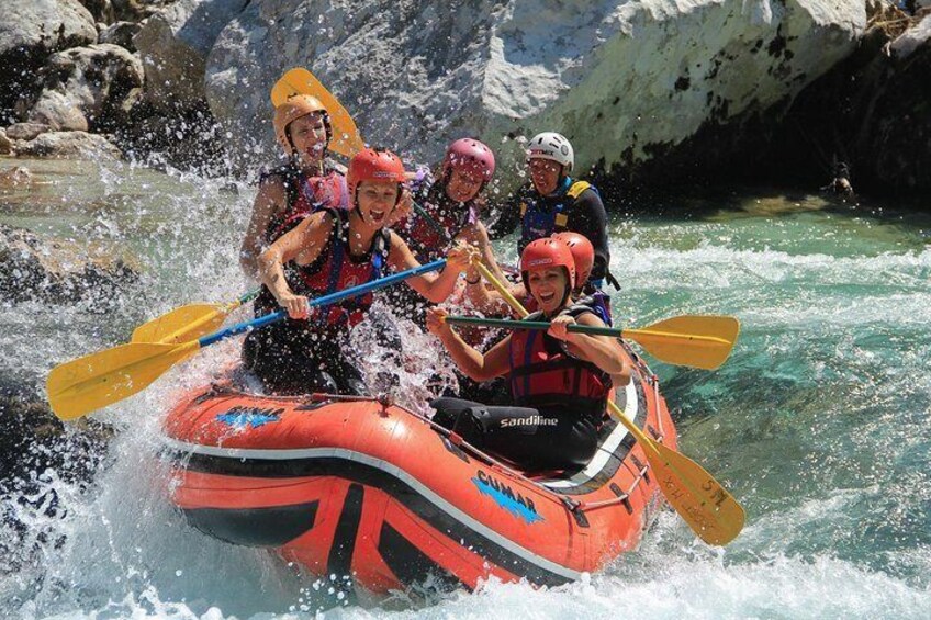 Whitewater Rafting on Soca River