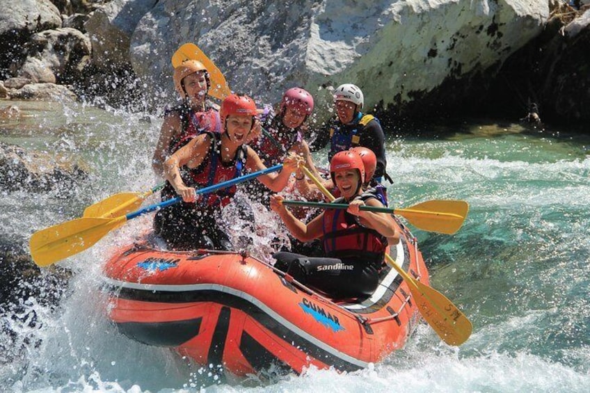 Whitewater Rafting on Soca River