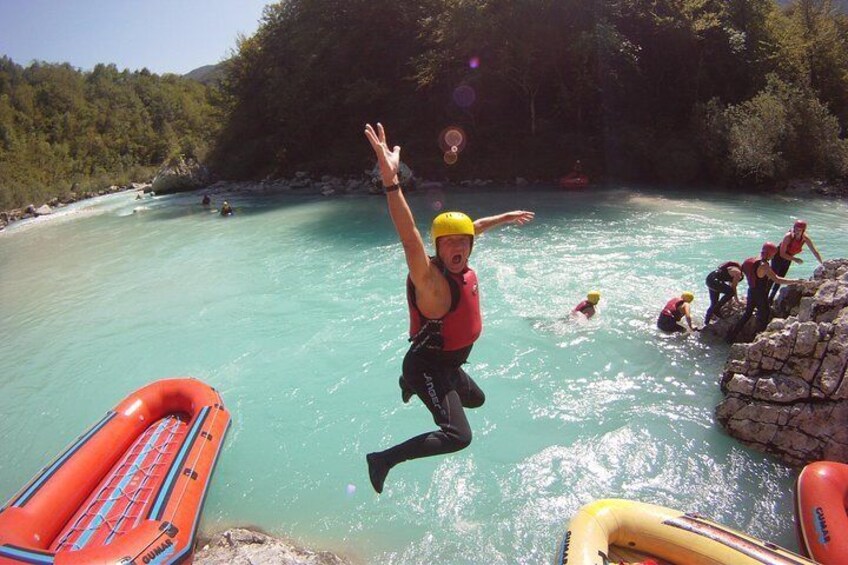 Whitewater Rafting on Soca River