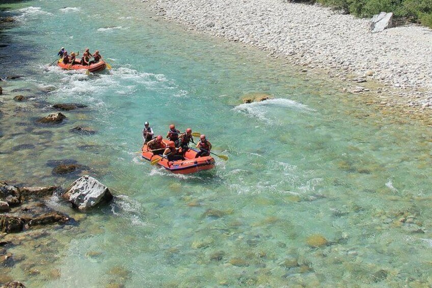Whitewater Rafting on Soca River
