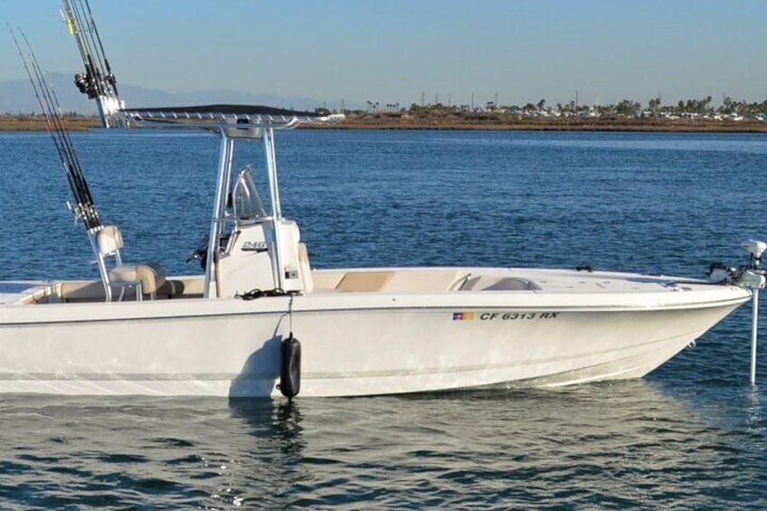 4 Hour Fishing Charter with Rods, Reels, Boat and Captain for up to 4 People