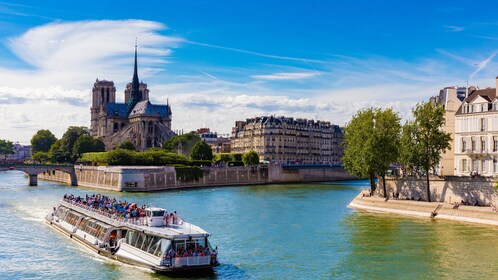 De Bateaux-Mouches rondvaart op de Seine