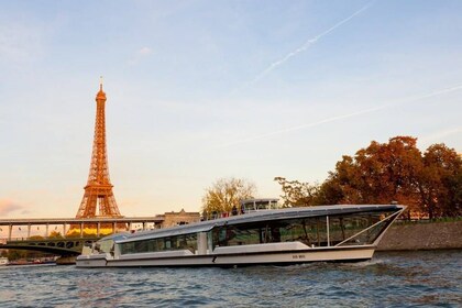 The authentic Bateaux-Mouches Dinner Cruise in Paris