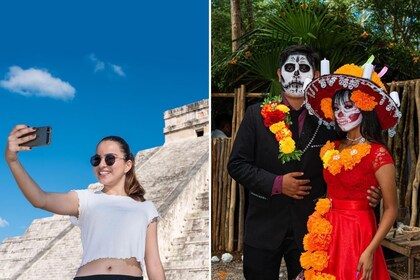 Chichén Itzá, Cenote Hubiku y Valladolid con almuerzo buffet tradicional