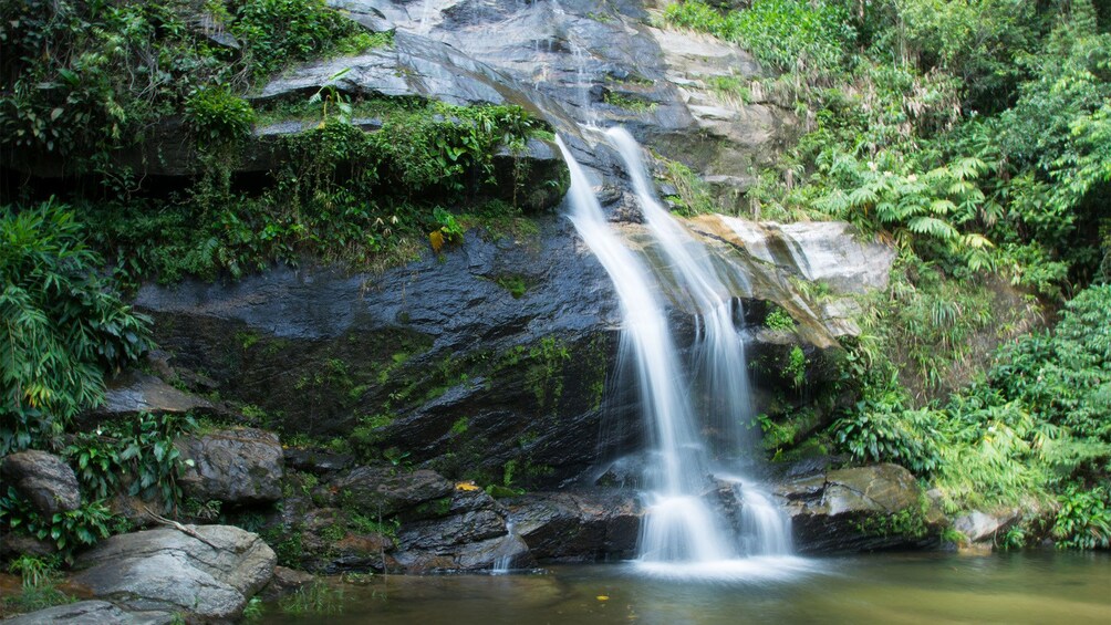 Waterfalls at the Tijuca Forest in Brazil