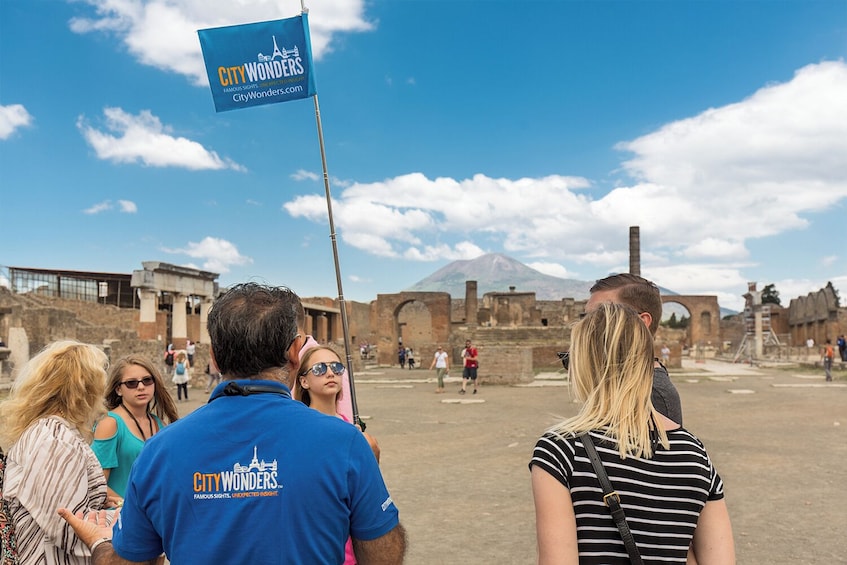 From Rome: Pompeii & Mt. Vesuvius Day Trip with Neapolitan Pizza Lunch