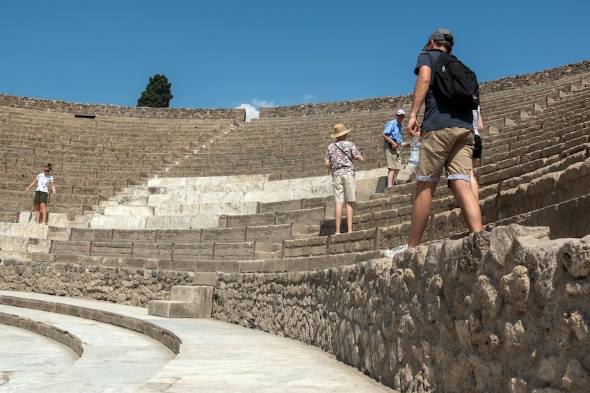 Pompeii Day Trip from Rome with Mount Vesuvius or Amalfi Coast option