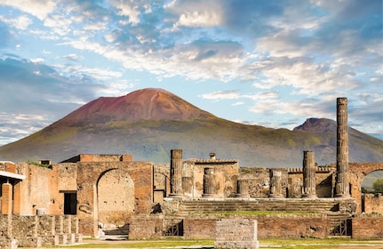 Pompeii dagstur fra Roma med Vesuv eller Positano som tilvalg