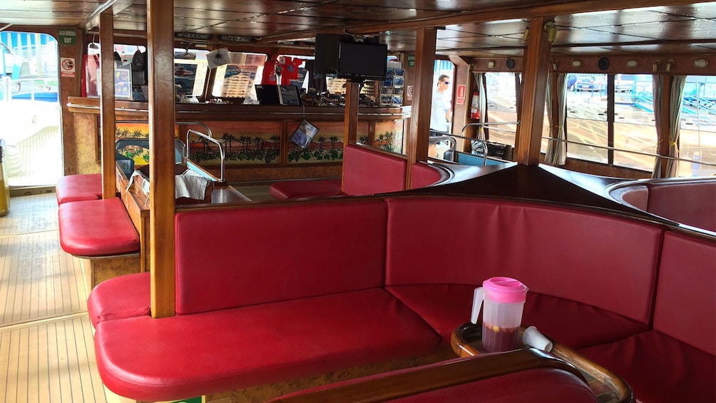Show item 2 of 7. Interior of the cruise boat in Tenerife, Spain