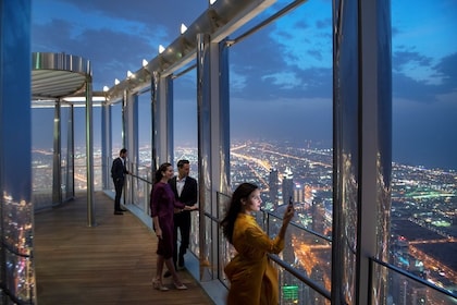 Burj Khalifa - Billets pour la terrasse d'observation au sommet du 124e éta...