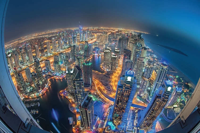 Burj Khalifa - 124th Flr. At The Top Ticket with Gray Line