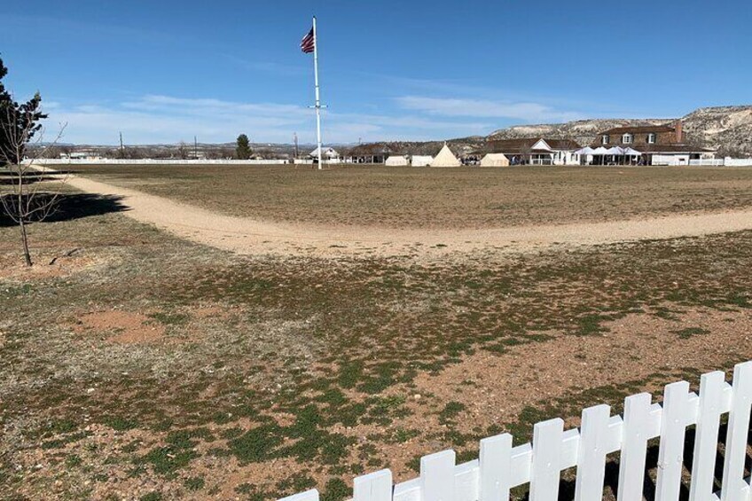 Fort Verde State Historic Park Parade Grounds and Officer's Row