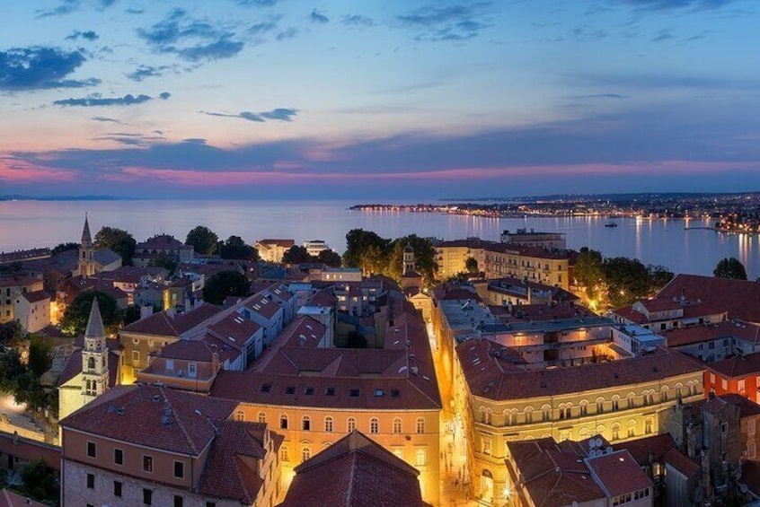 Small-Group Panoramic Sunset Cruise in Zadar