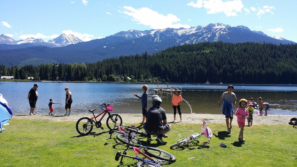 Lakeside park in Whistler