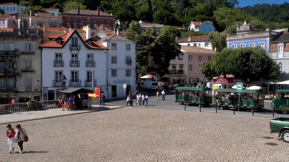 Portuguese city square