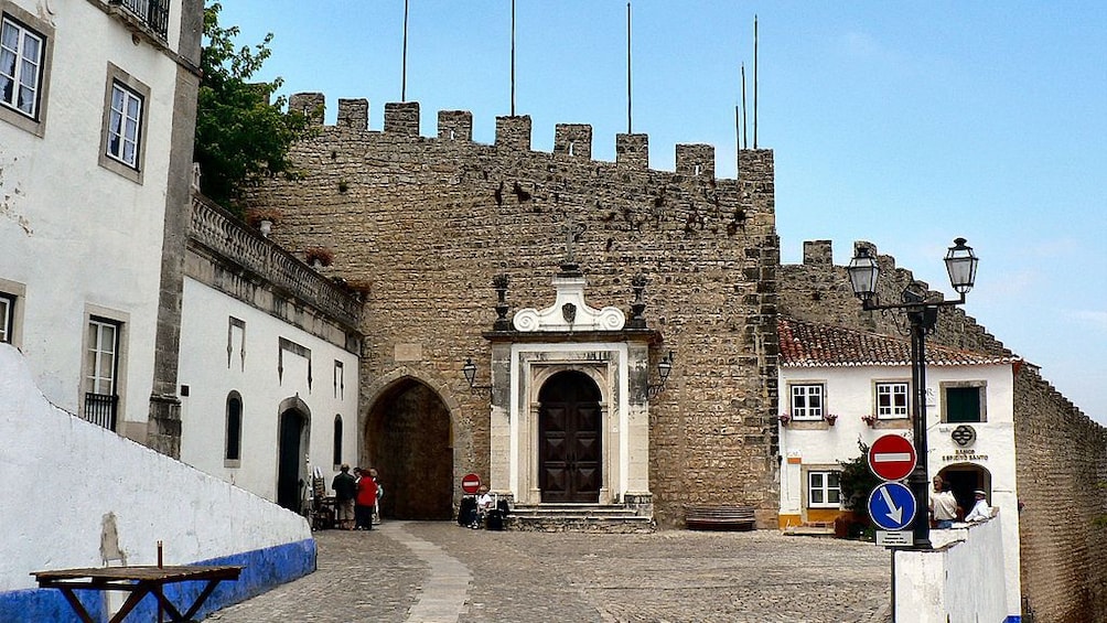 Castle wall in Portugal