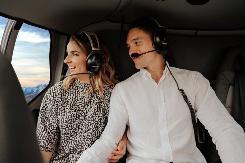 Love in the Air Christchurch Helicopter Flight with Port Hills Landing