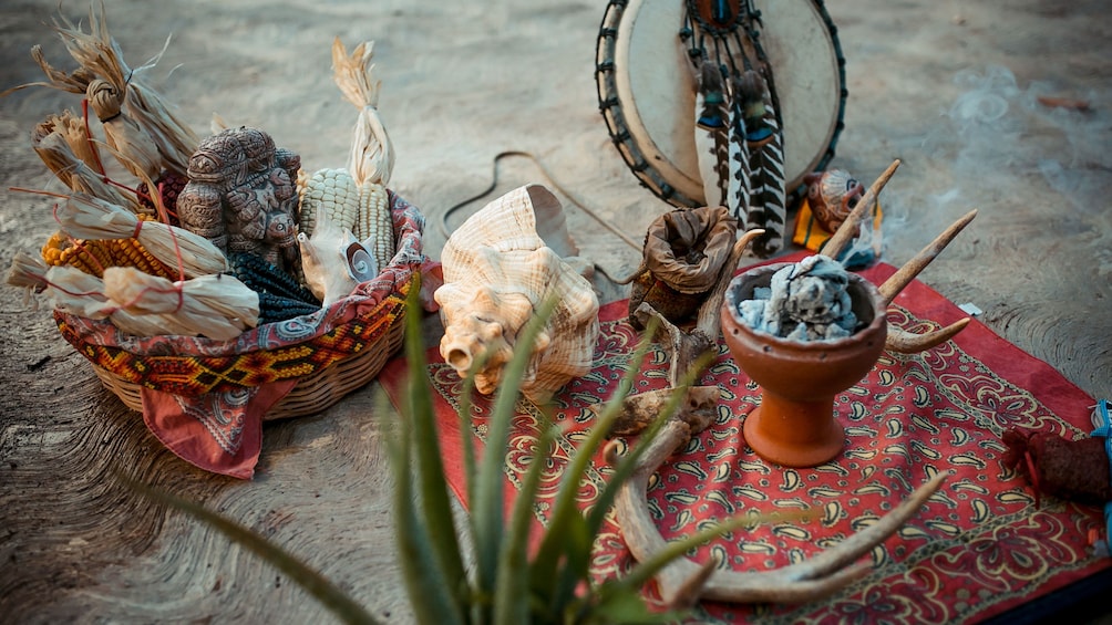 Items used in Temazcal Ritual