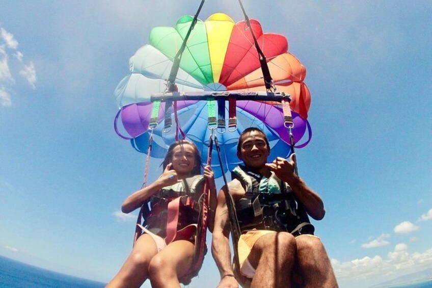 1-Hour Guided Hawaiian Parasailing in Waikiki