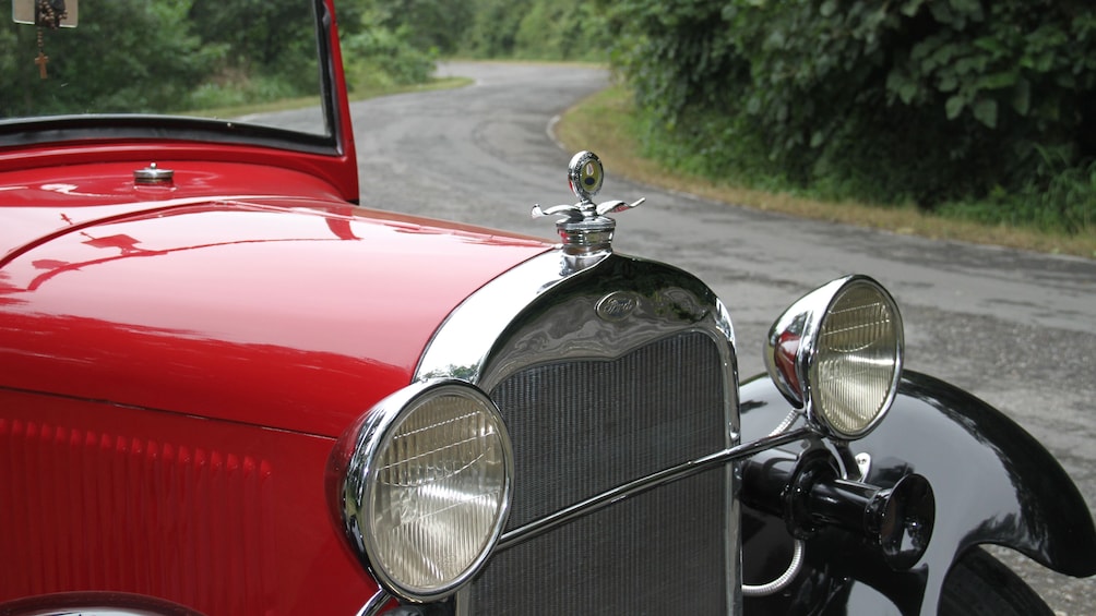 Show item 3 of 5. close up of antique car