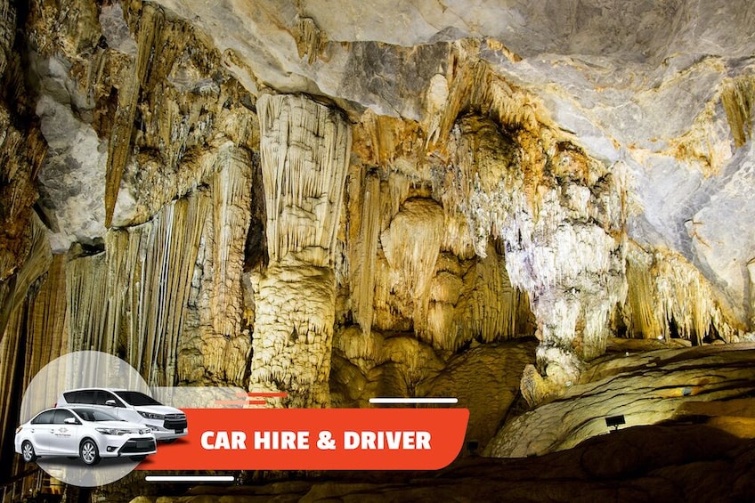 Car Hire & Driver: Full-day Phong Nha Cave from Hue city
