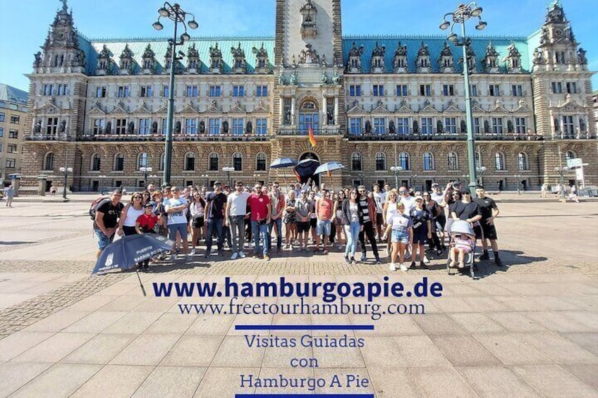 Free Tour, Hamburg City Hall