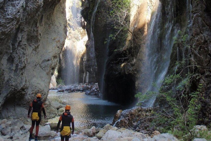 Canyoning: Guadalentín Canyon