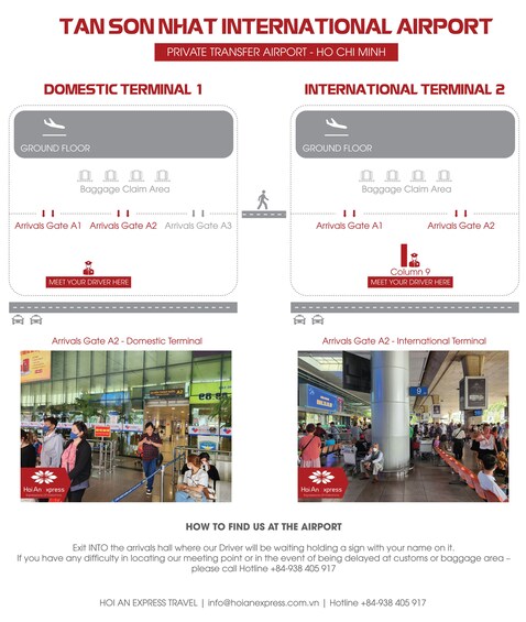 Private Transfer: SGN Tan Son Nhat Airport to/from Ho Chi Minh City
