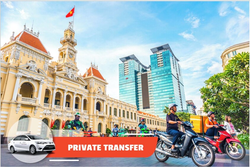 Private Transfer: Tan Son Nhat Airport to/from HCM center (District 1,3,5)