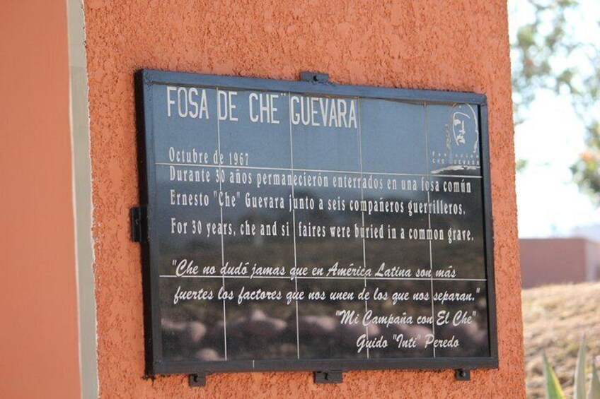 Common grave, where the body of Che Guevara was found in 1997.