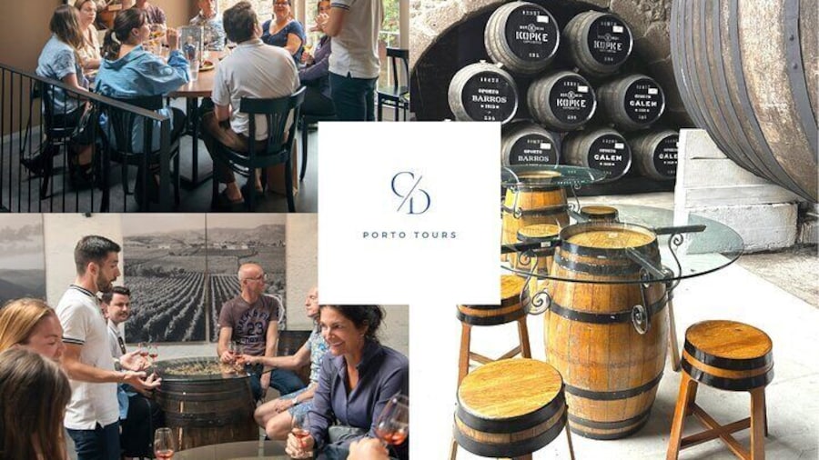 Port Wine Tour | 3 Cellars | 7 Tastings | 12 Participants Maximum