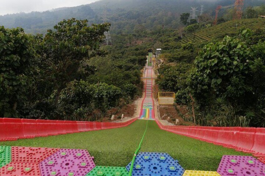 Café Albania Rainbow Slide