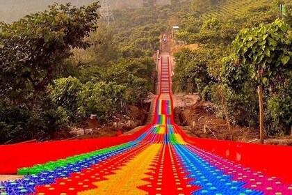 Ruta DE Flores : 文化, 咖啡廳 阿爾巴尼亞 自行車 Zipline and Slide