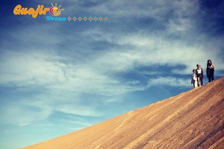 As you are an adventurous traveler, this is the most northern place in South America and Colombia, Punta Gallina in La Guajira, feel the desert, sea, the intense breeze, the incredible landscapes.