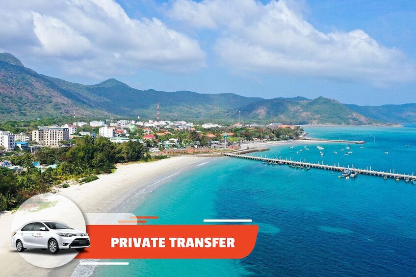 Private Transfer: Con Dao Airport (VCS) to/from Con Dao Town