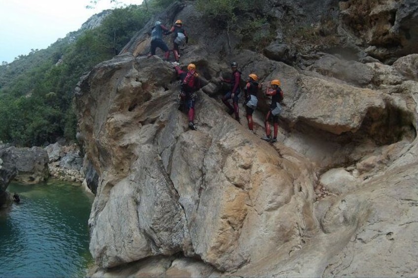 Canyoning: Canyon of the Cerrada del Utrero