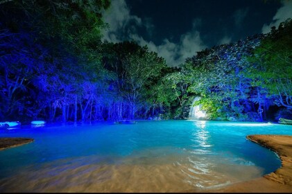 北极星夜景、瀑布泳池 + 海陆大餐
