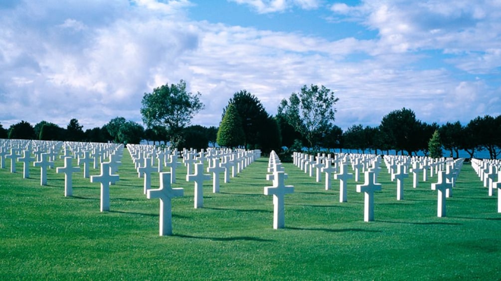 Graveyard in Normandy